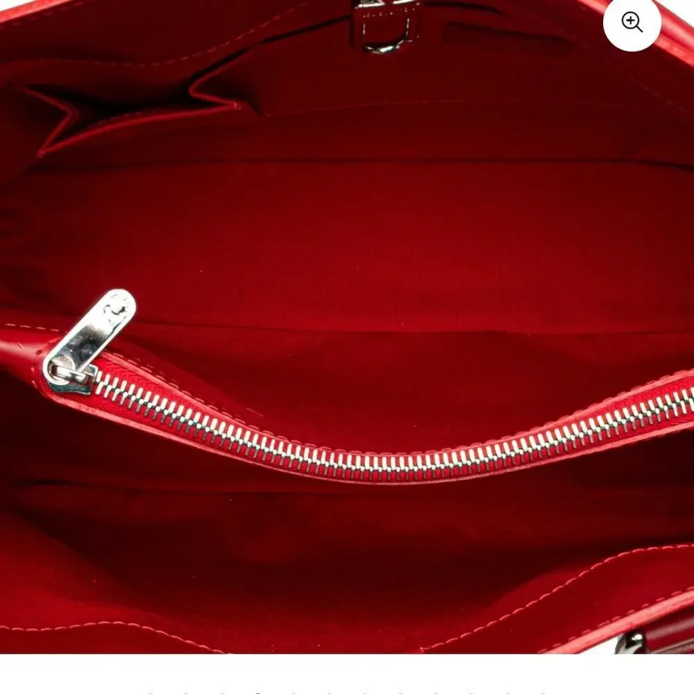 Rare Vintage Louis Vuitton Red Women's Handbag